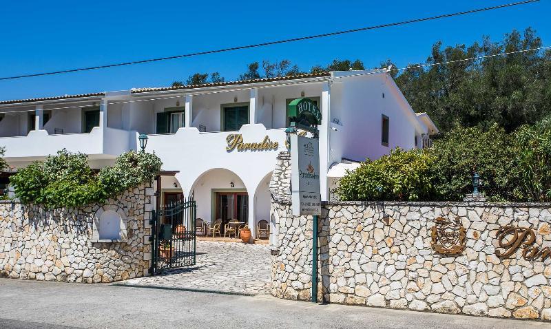 Paradise Inn Liapades Corfu ภายนอก รูปภาพ